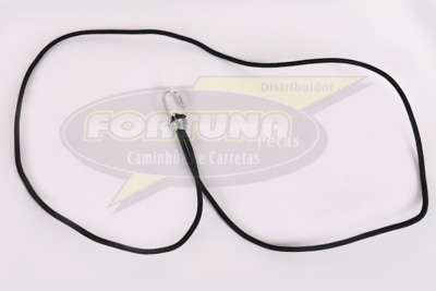 ELASTICO EXTENSOR LONA COBERTURA 75CM - PRETO - LONA FACIL